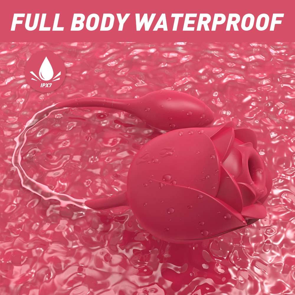 Juguete rosa 2 en 1 de cuerpo entero resistente al agua
