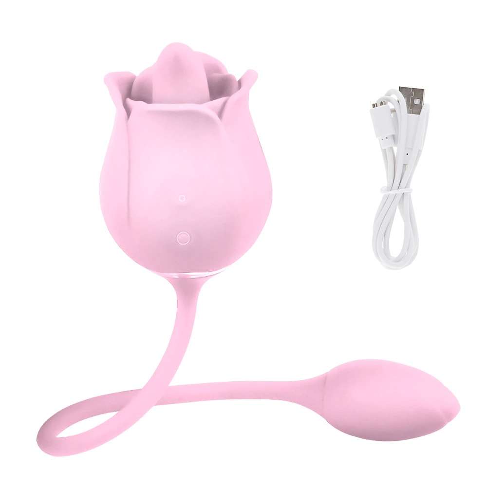 2 in 1 rose spielzeug rosa farbe mit usb kabel