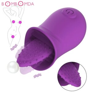 Lèche-clito utilisé pour les seins et le clito