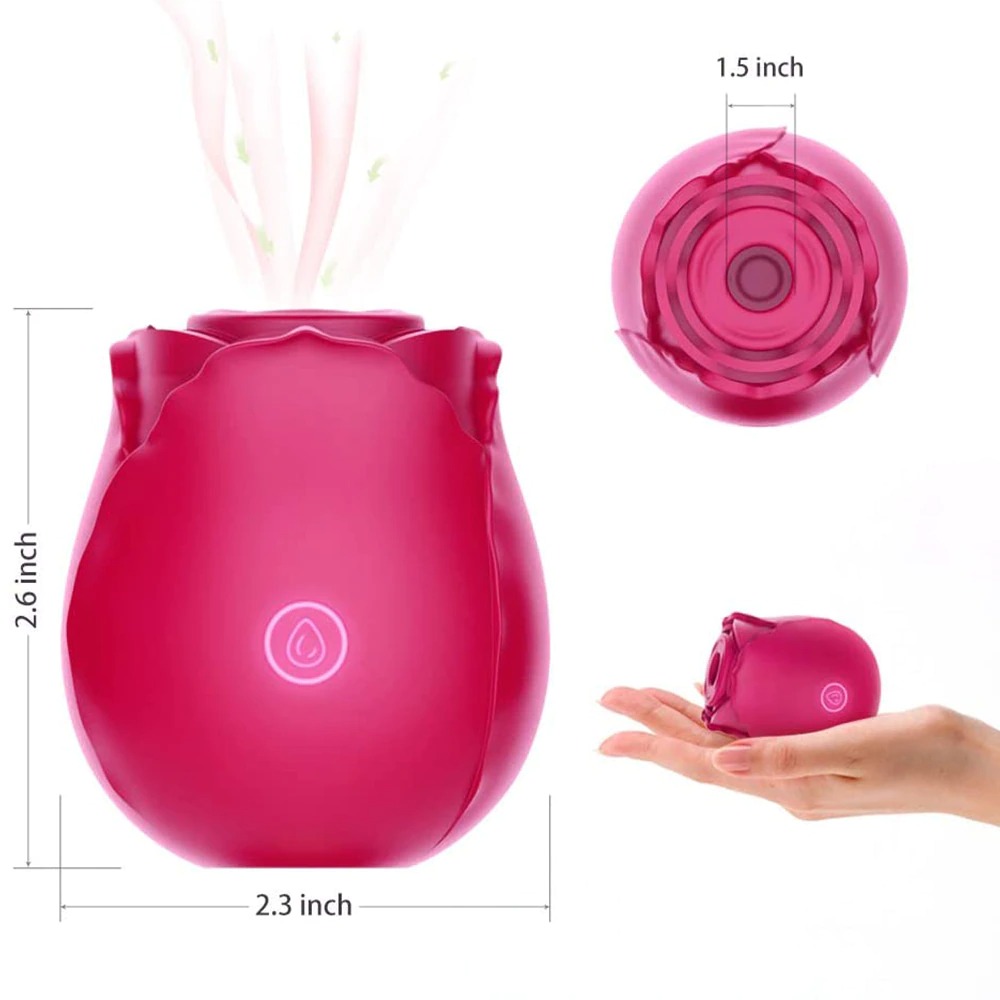 Rose Toy Vibrator for Women Size From Tiktok