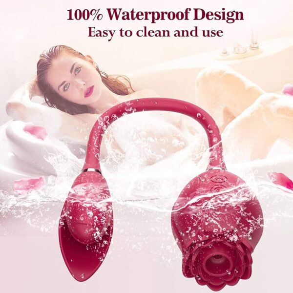 adorime rose toy 100% waterproof design