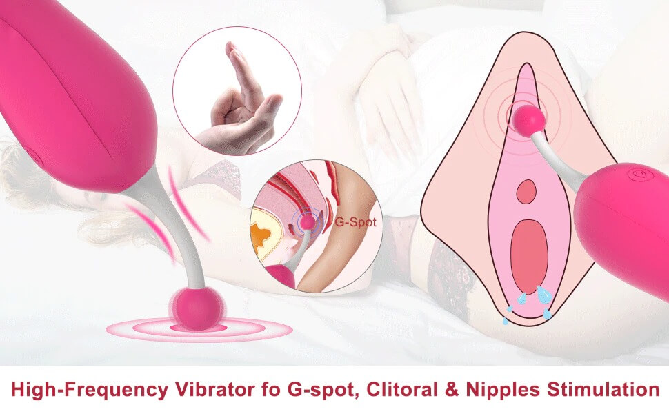 adorime rose toy high frequency vibrator