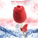 farfalla rosa giocattolo IPX7 impermeabile facile da pulire
