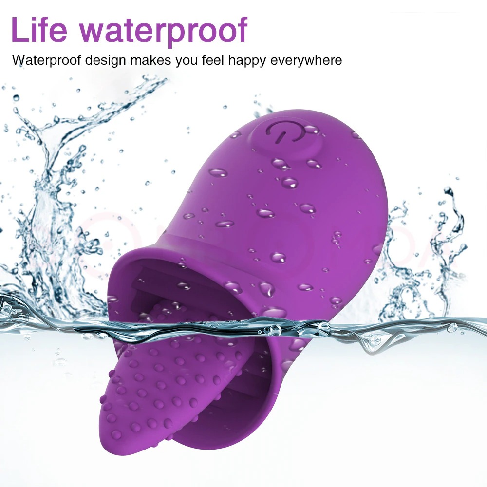 juguete lamedor de clítoris resistente al agua