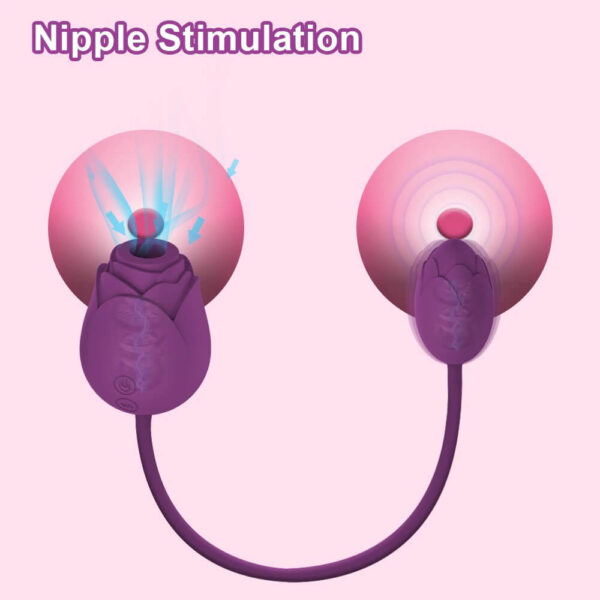 sex toy fleuri stimulation des mamelons