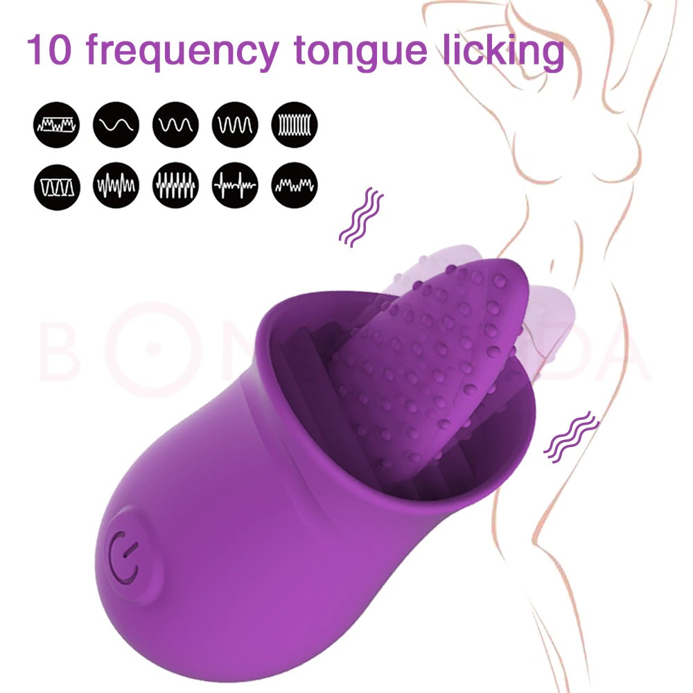 lécheur de clito à succion 10 fréquences léchage de langue