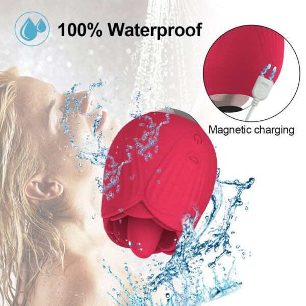 tongue toy is 100% waterproof