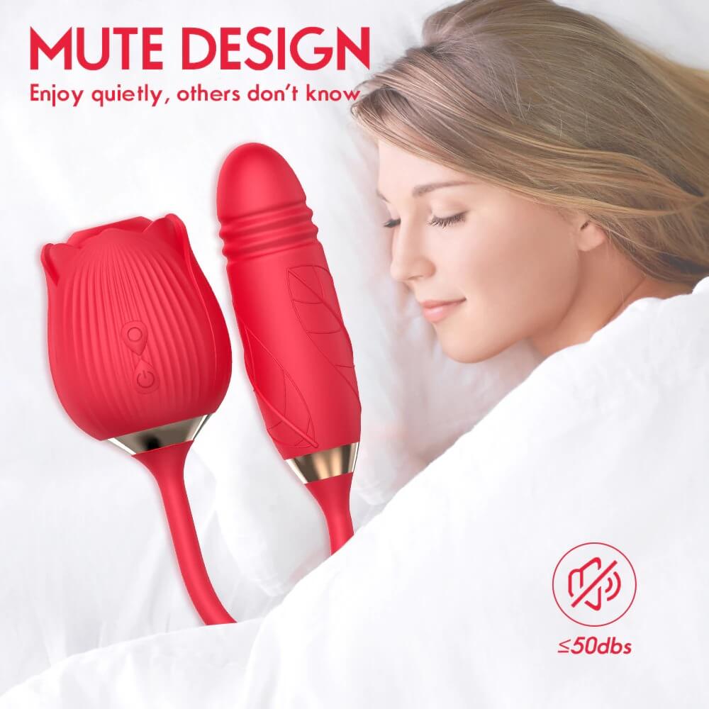 rose dildo mute design