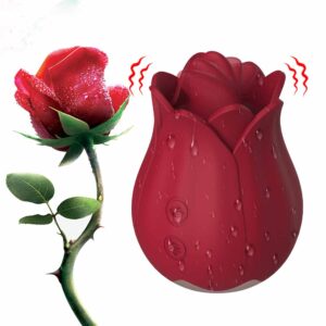 Licking Rose Toy rosenröd färg