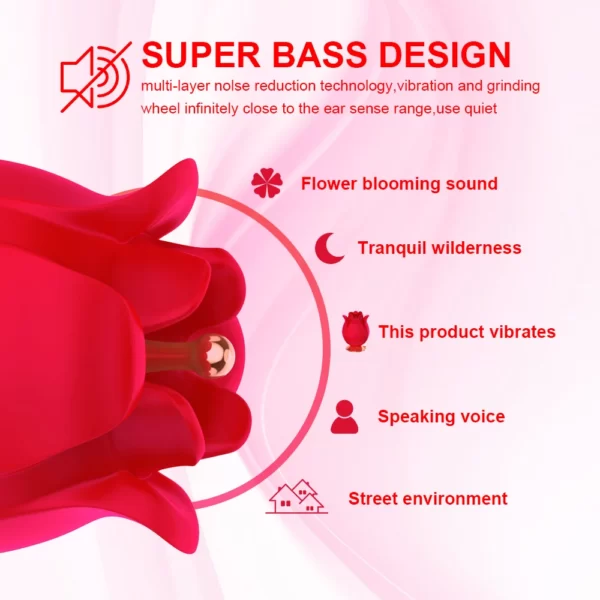 Blooming Rose Toy Super Bass Design