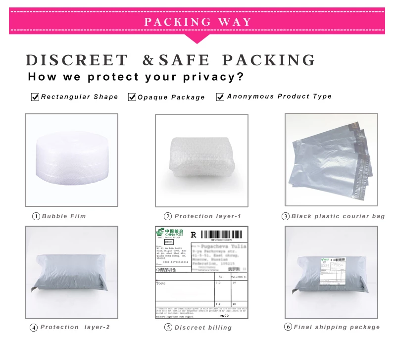 Discreet en veilig pakket met dubbel hoofdroosje