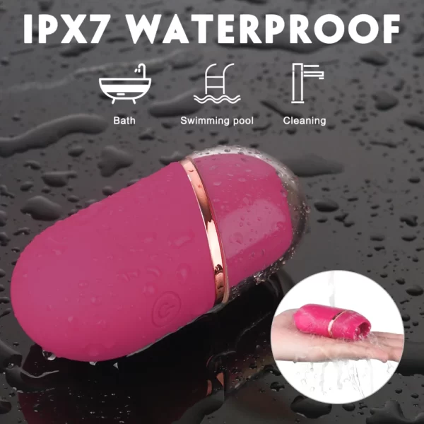 Mini Rose Toy IPX7 vattentät för bad pool