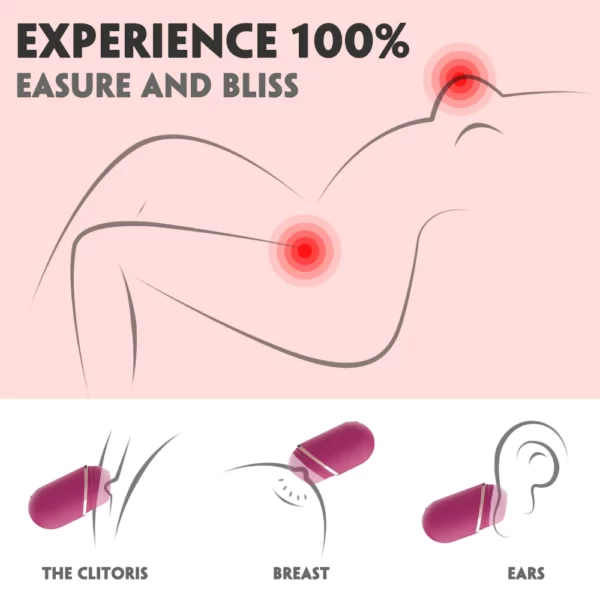 Mini Rose Toy experience 100% per il clitoride e il punto G