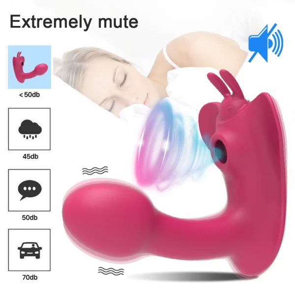 New Rose Toy With a Dildo extremely mute less 50db