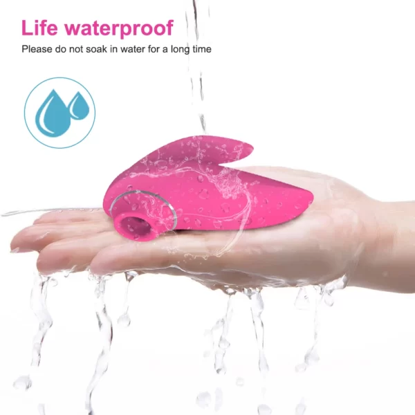 Vibrador succionador de pezones life waterproof