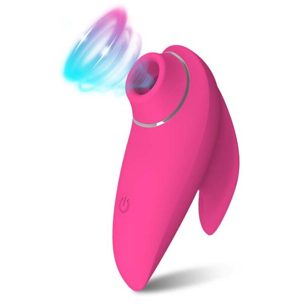 Tepelzuiger Vibrator roze kleur
