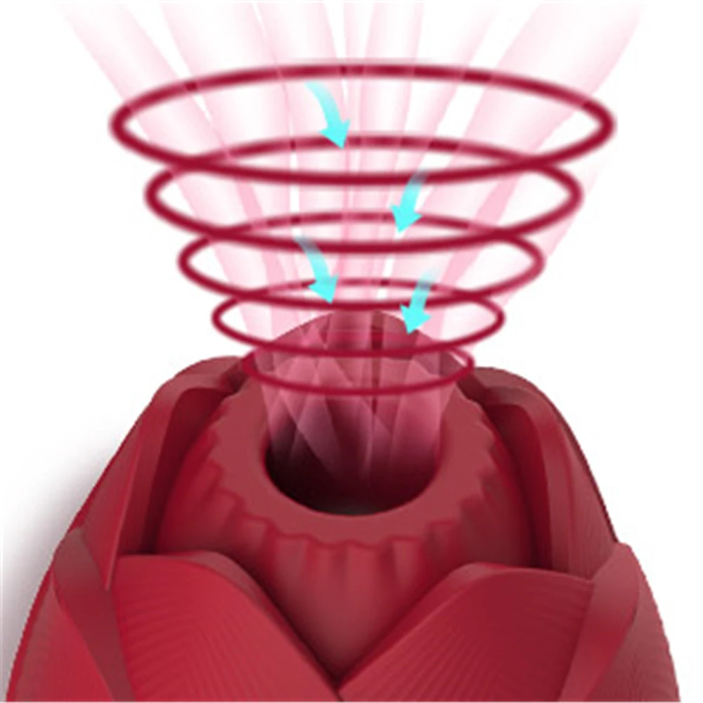Rose Blossom Sex Toy för kvinnor som suger starkt
