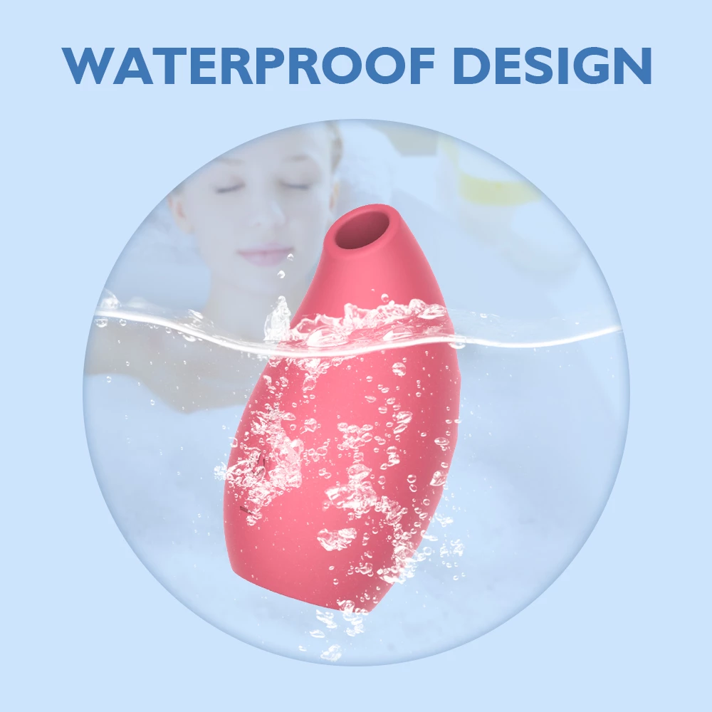 Vibrating Nipple Sucker waterproof design