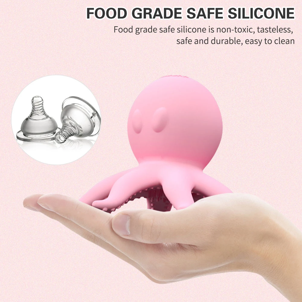 massaggiatore vibrante per le mignole - cibo-grado-sicuro-silicone