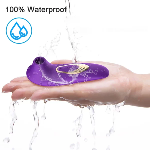 Vibrateur suceur de clito 100 waterproof
