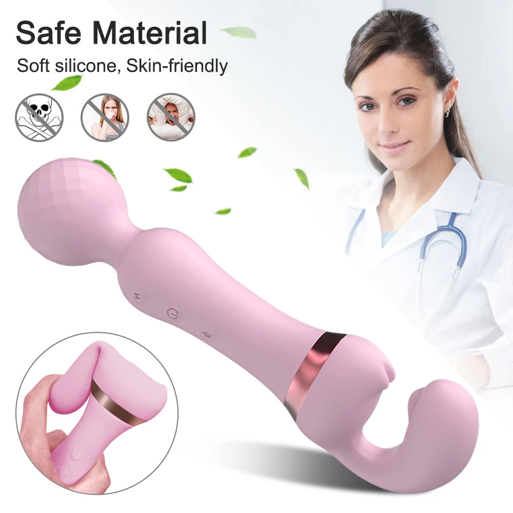 Vibrateur G Spot Wand en silicone