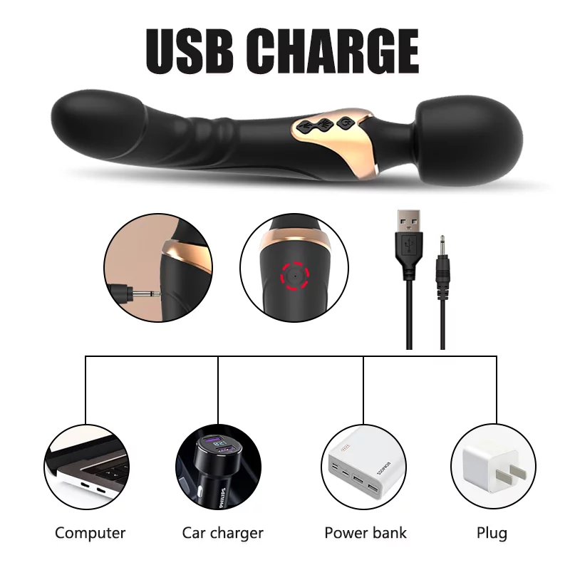 Magic Wand Vibrator oplaadbaar amazon usb opladen