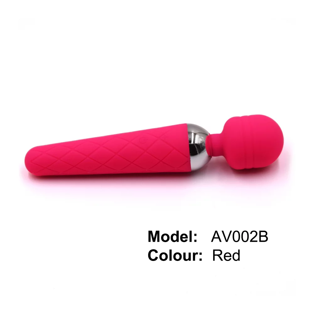 china av wand vibrator red color