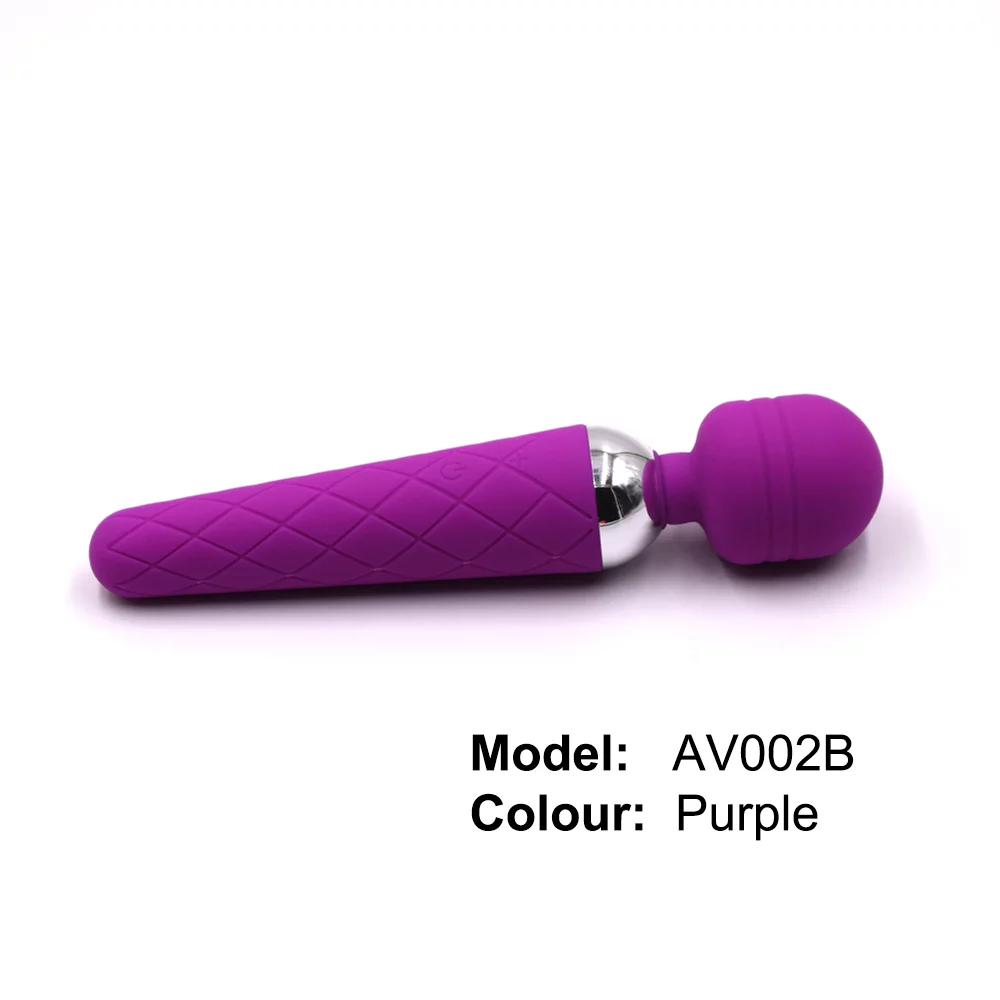 china toverstaf vibrator paarse kleur