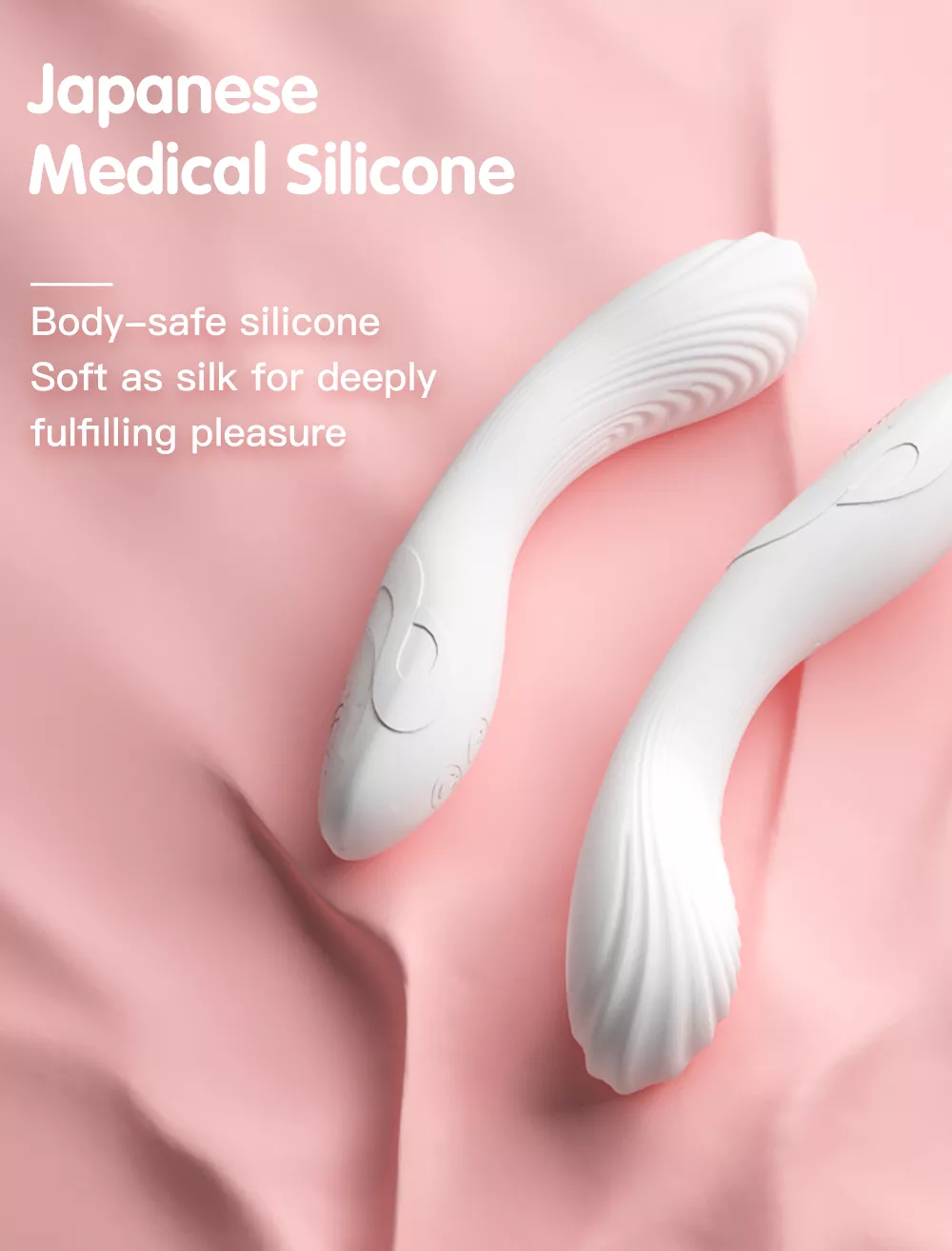 vibrateur clitoris et point g silicone médical