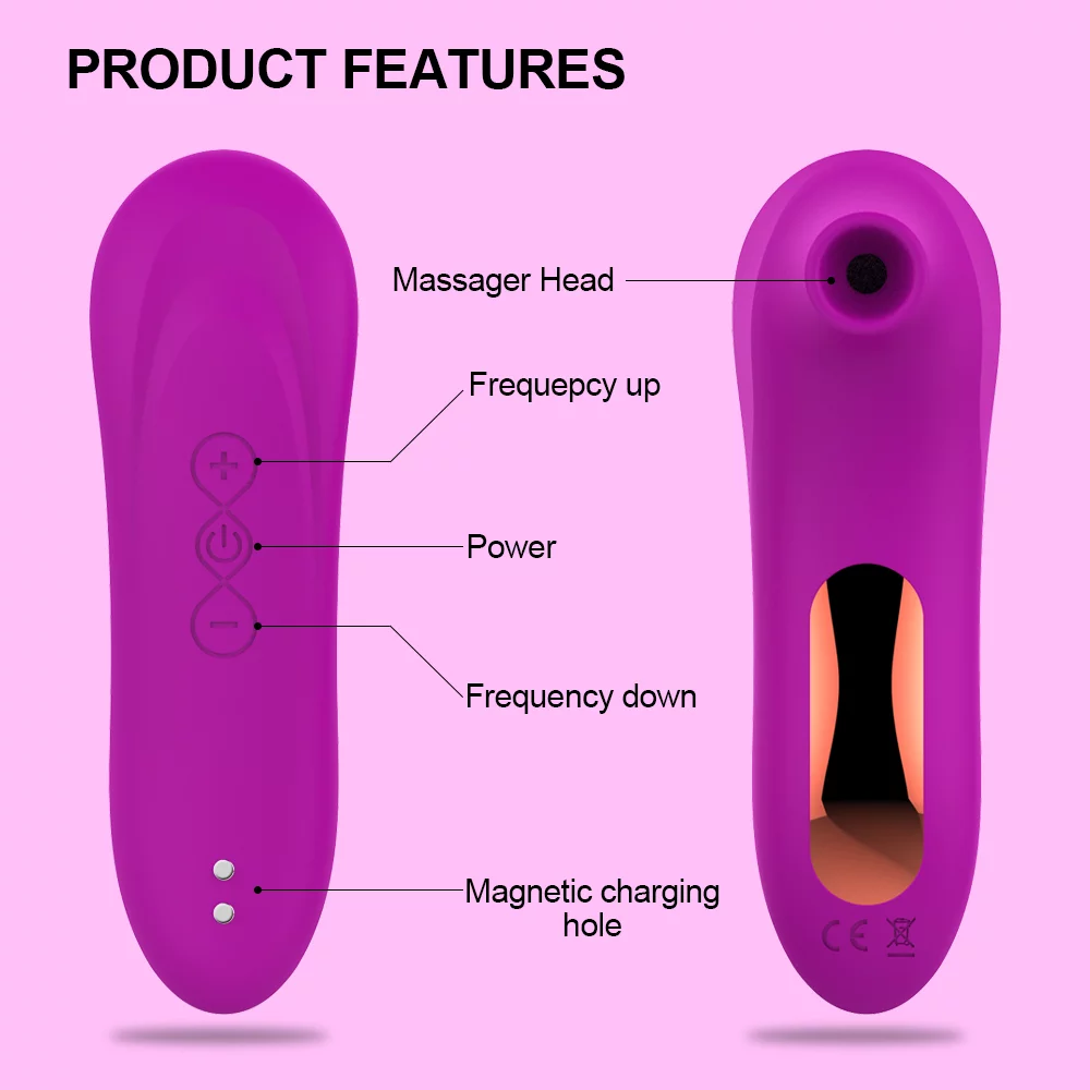 vibrador clítoris flor característica del producto