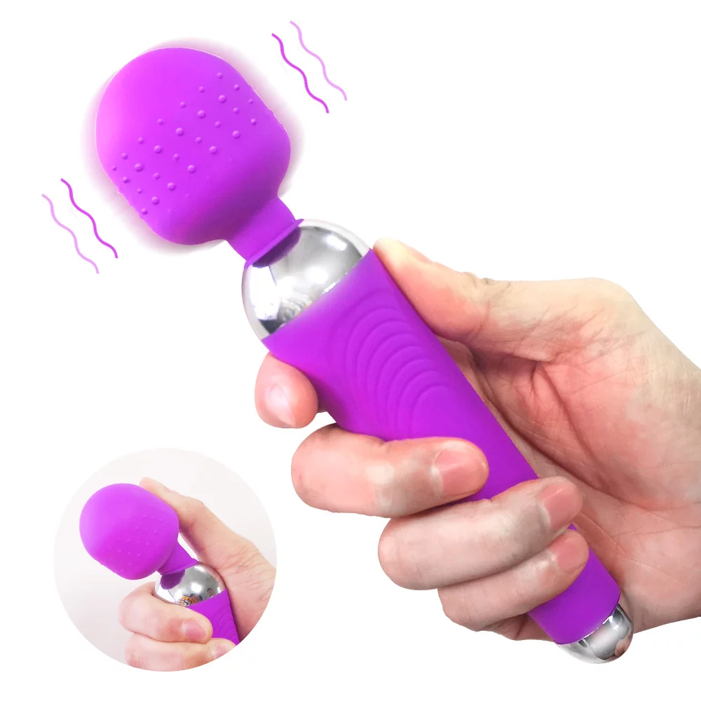 kleine toverstaf vibrator rode kleur