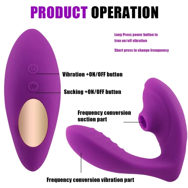 sucking g spot vibrator product operation