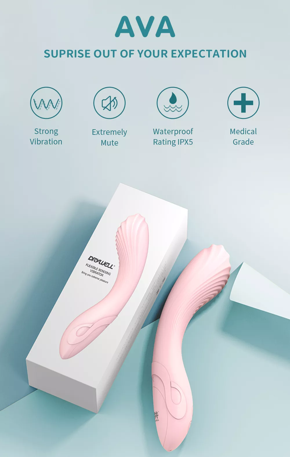 Dicker G-Punkt-Vibrator starke Vibration