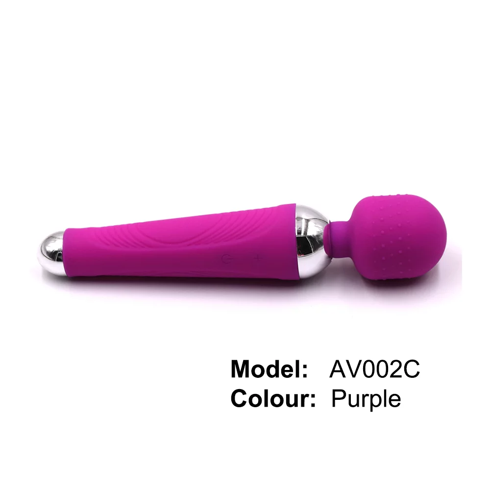 waterproof toverstaf vibrator paarse kleur