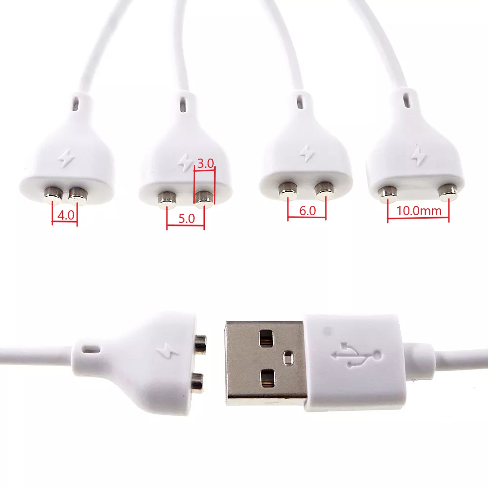 Chargeur magnétique USB compatible avec station d'accueil pour vibrateur  Rose Toy - Support de charge rapide portable avec cordon de câble pour